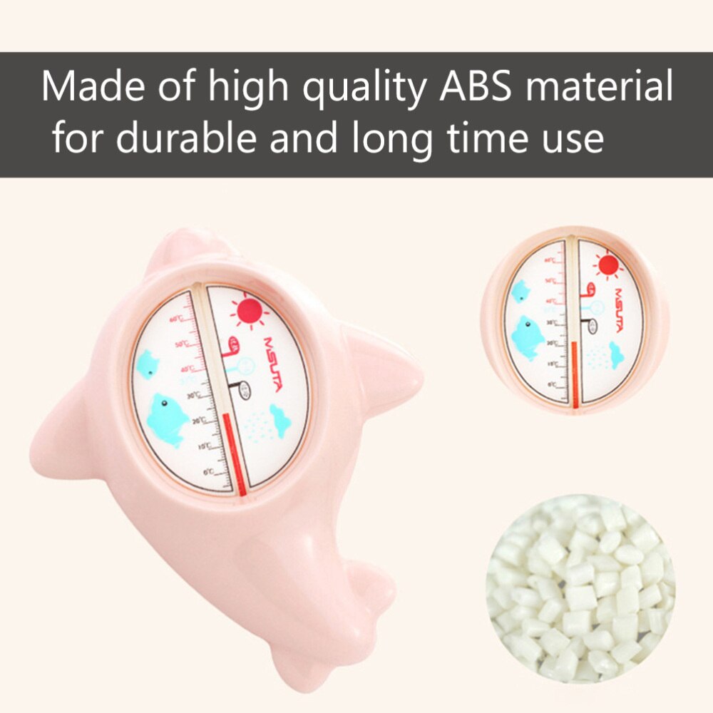 2pcs Cute Novel Cartoon Durable Water Thermometer Baby Toy Toy Thermometer Tub Thermometer