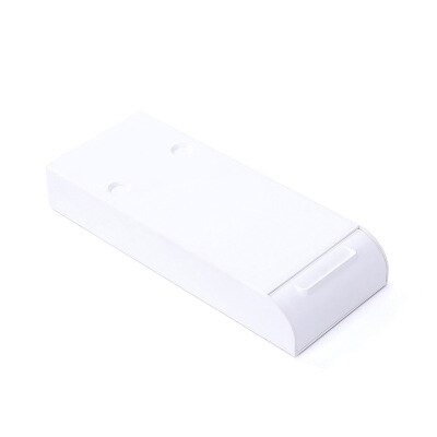 Self Stick Pencil Tray Desk Table Storage Drawer Organizer Box Under Desk Stand Self-Adhesive Under-Drawer Storage: white