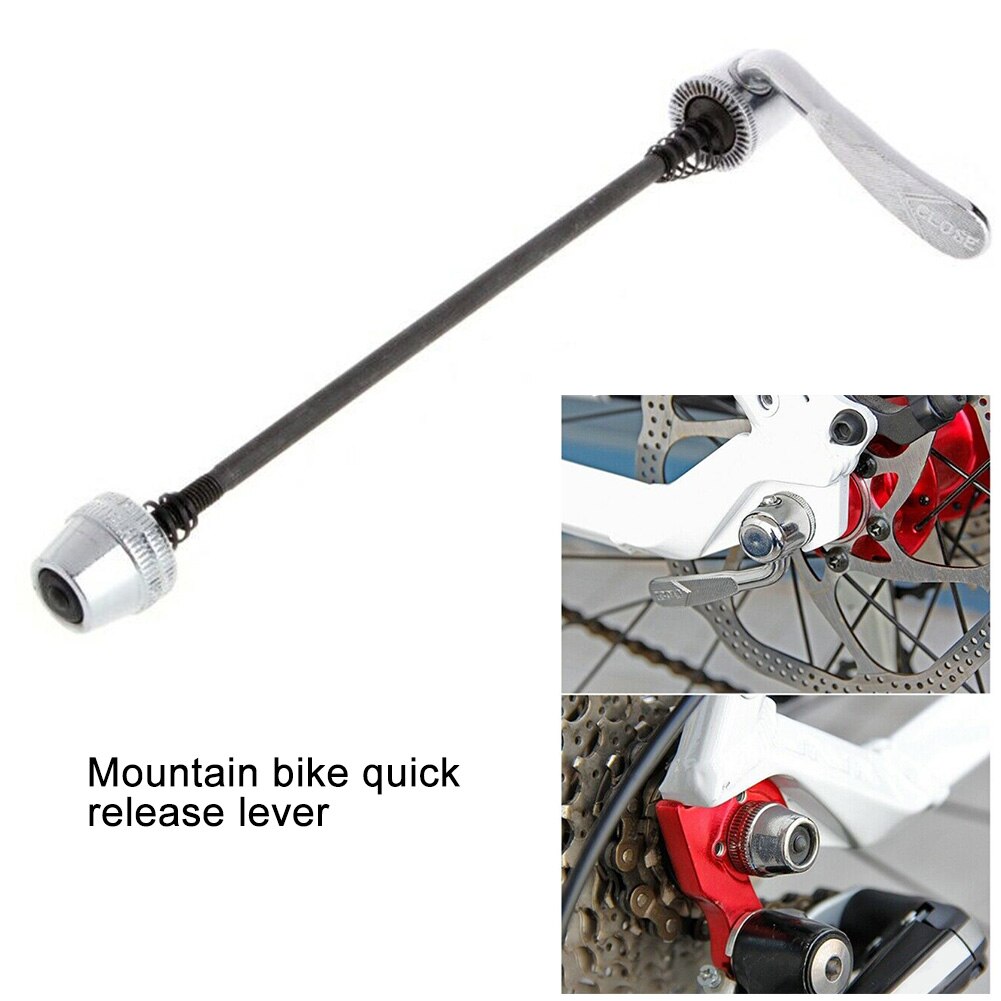 Parts Bicycle Cycling Back Stainless Steel Easy Install Universal Rear Wheel Tools Quick Release Skewer Outdoor