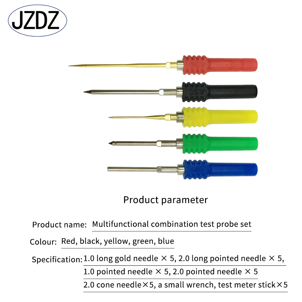 JZDZ Multimeter Multi-Function Test Probe Pin Kit for Automotive/Electric Applicance Diagnostic Repair Tools DIY JT8001