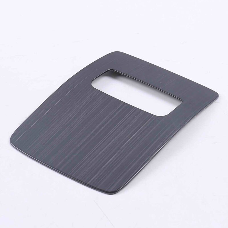 Lsrtw2017, guantera de acero inoxidable para almacenamiento de coches, guantera para Mg Hs , accesorios para faros delanteros swtich: titanium black 1