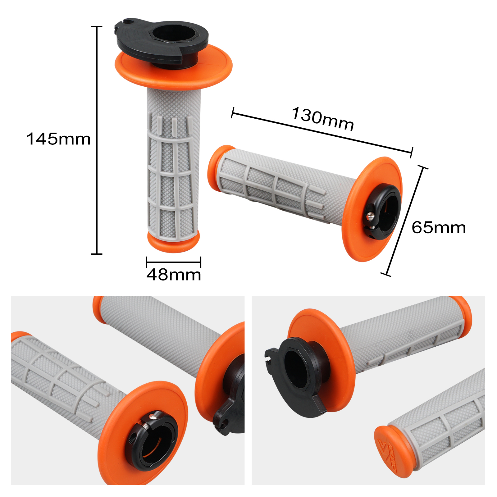 NICECNC per KTM EXC 300 EXCF 350 SX 125 250 450 500 SXF XC XCF XCW TPI SIX DAYS 2008-2022 manopole di bloccaggio del manubrio tubo dell'acceleratore