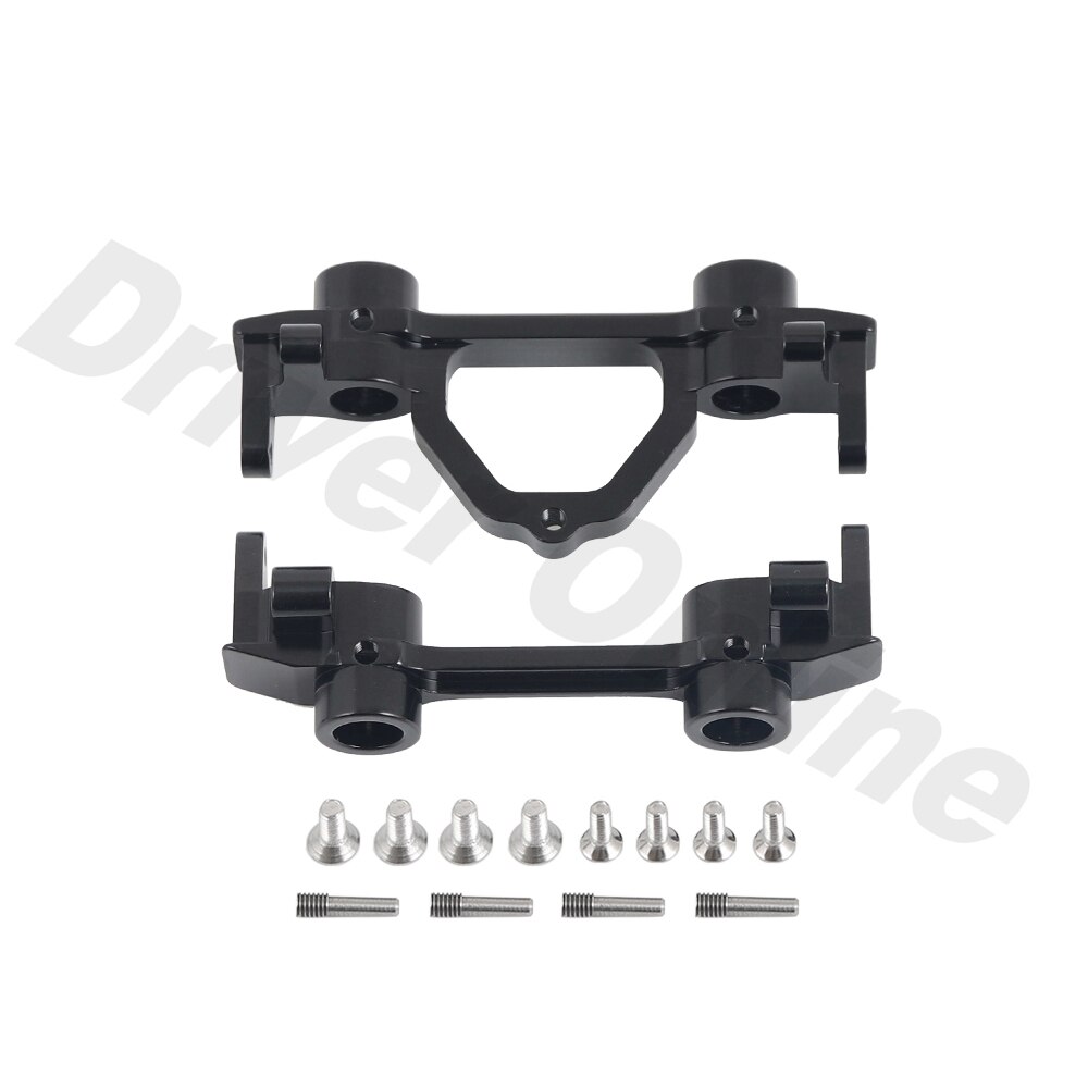 1/10 RC Crawler Chassis In Metallo Kit di 313 millimetri 12.3 "Passo con di Trasmissione In Metallo di Alluminio Asse Telaio In Fibra di Carbonio Ferroviario: Bumper Mount B