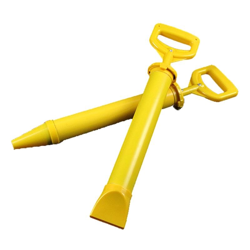 Caulking Pump Lime Cement Mortar Grout Applicator Round Flat Mouth