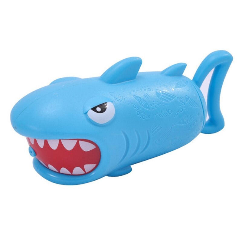 1Set Beach Toy Water Blaster Toy Sandpit Water Toy Summer Water Game Toy Beach Toy Play in Summer Toy Shark &amp; Pig Shape H055: BL-SK