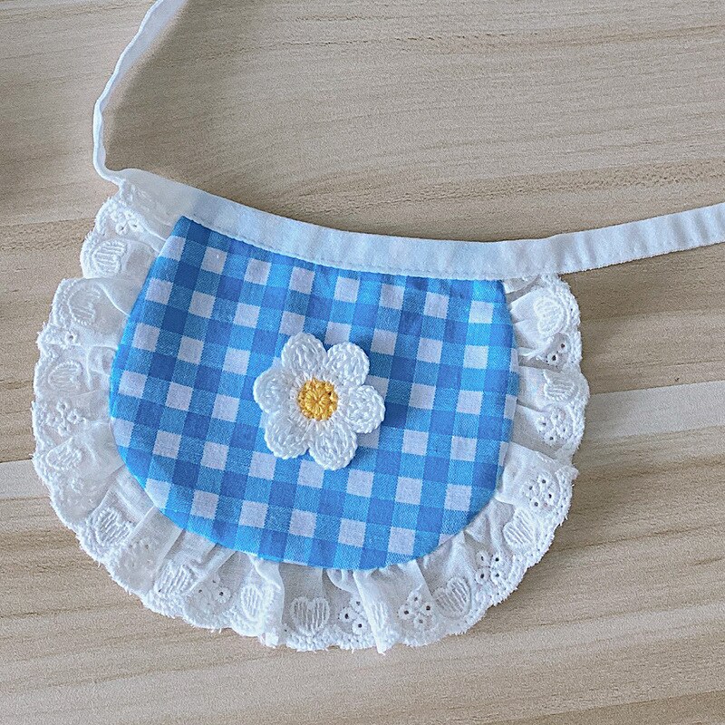 Babero de para perros y mascotas, bonito babero de encaje para cachorros, accesorios de suministros para mascotas, bufanda, novedad de