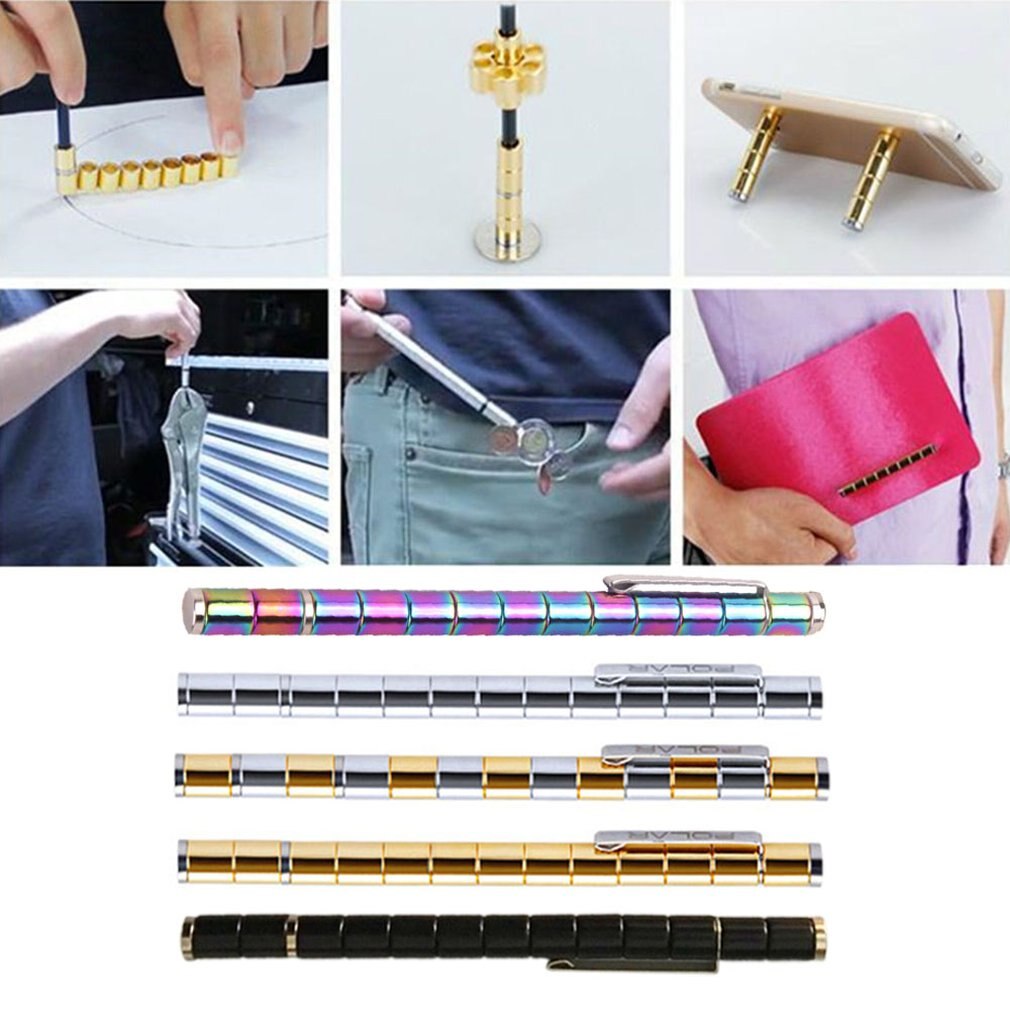 Magnetic Pen Metal Magnet Pen Magical Neutral Decompression Signature Magnetic Multi-Function Ball Pen