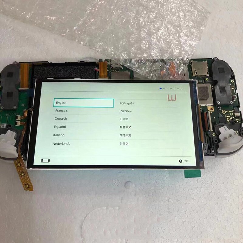 Oryginalny lcd dla Nintendo przełącznik LITE przełącznik NS LITE naprawa ekranów LCD części wyświetlane dla NS LITE konsoli