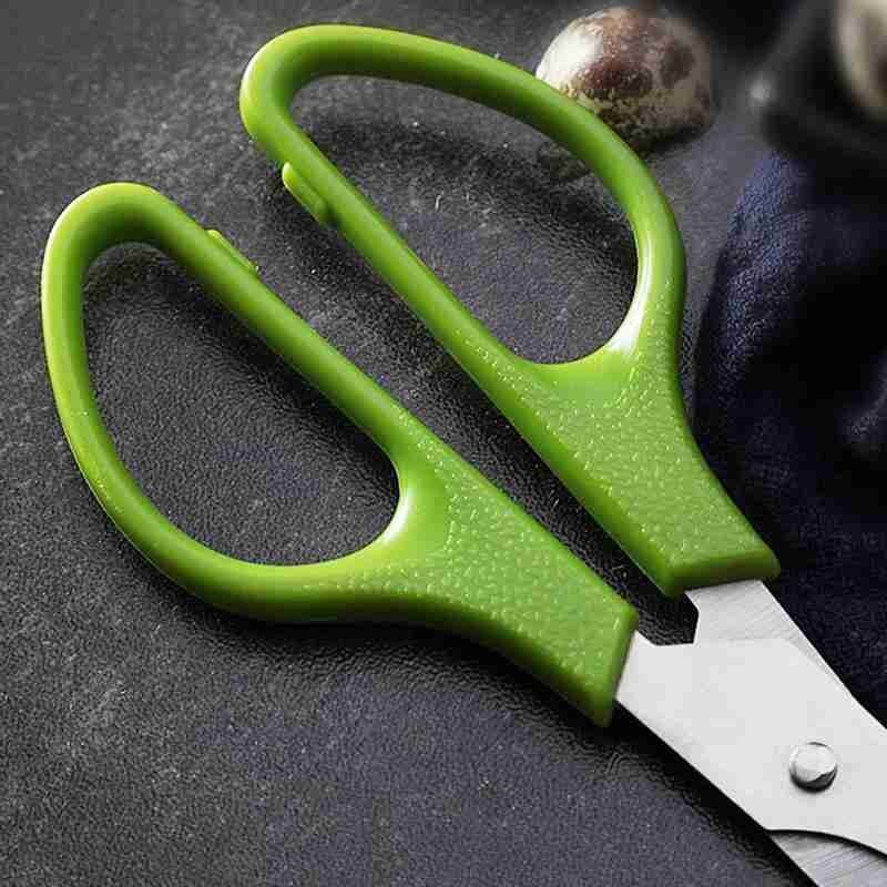 Keukengereedschap kwarteleischaar snijder cracker opener eiersnijder roestvrij staal gereedschap accessoires gadget 14 x 6cm snijder