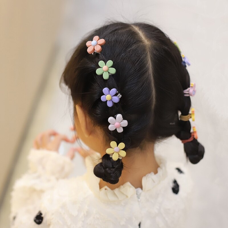 9 Uds bebé las vendas de Nylon niños elástico bandas para el pelo de los niños pelo cuerdas accesorios de bebé Princesa Madre de los niños y los niños