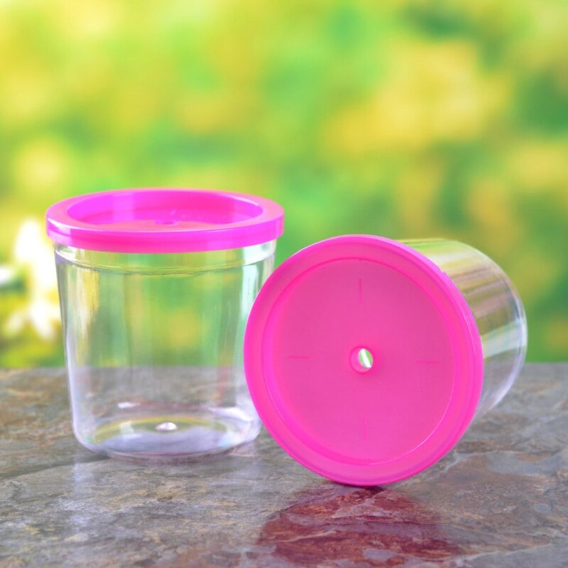 M17D mini zbiornik akwarium miski rybne miski dla małych ryb i żółwia jasne akwaria dla dzieci idealne pomysły na prezent urodzinowy