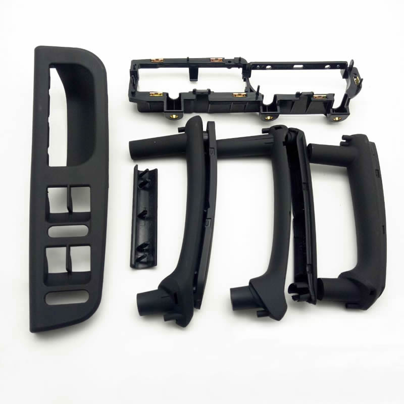 SKTOO 9 sztuk czarny dla Volkswagen Passat B5 wewnętrzny uchwyt drzwi/uchwyt wnętrze/uchwyt wewnętrzny