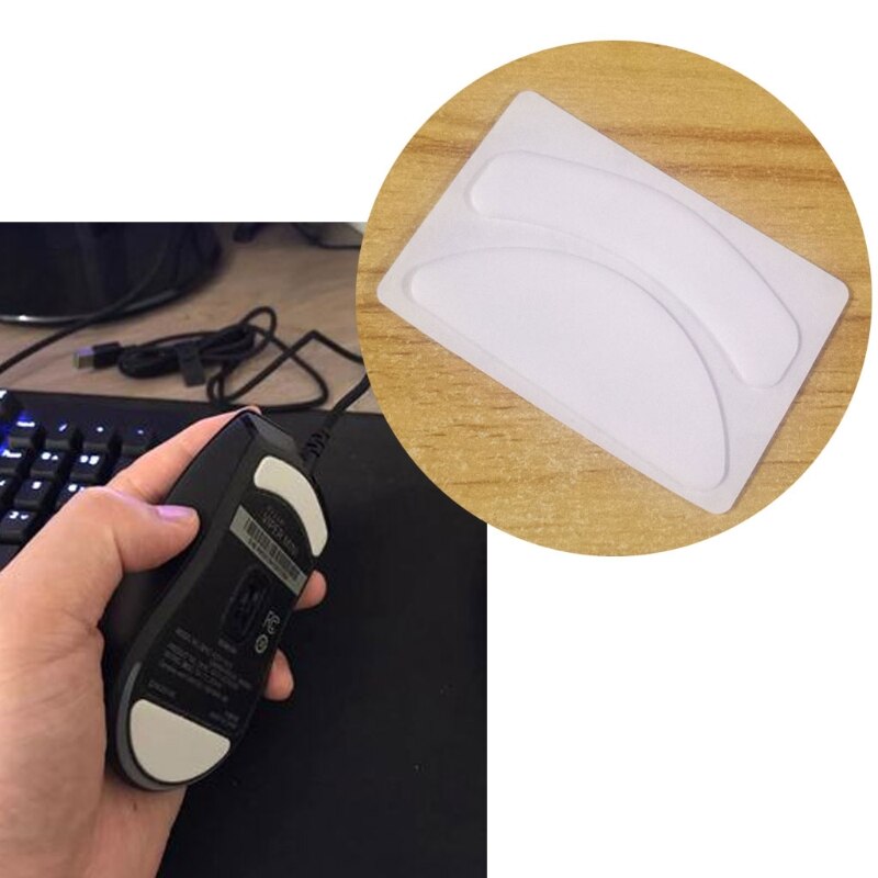 Esports Tiger Gaming ICE Version Mouse Skates Mouse Feet for RAZER VIPER Mini Mouse White Glides Curve Edge