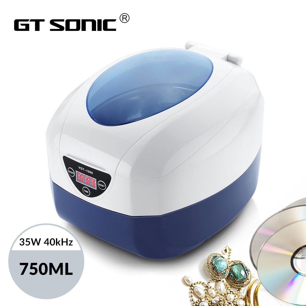 Nettoyeur ultrasonique VGT-1000, 750ml, affichage numérique, bain, montre, lunettes, circuits imprimés, Machine de nettoyage, outils de manucure et d&#39;ongles