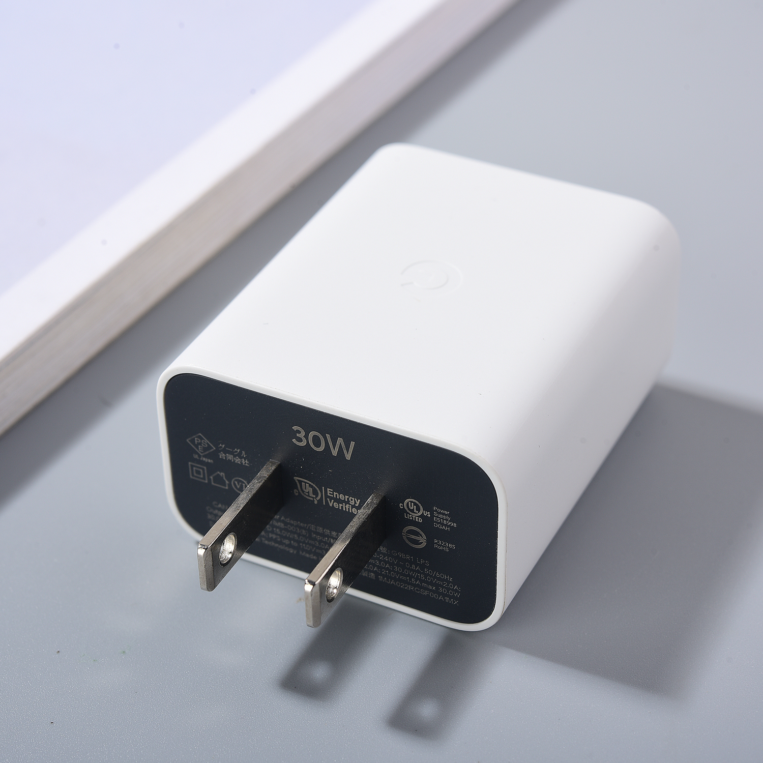 30w usb-c oplader til google pixel 9a 8a 7a 6a 5 pd hurtig vægopladningsadapter kompatibel med usb-c enheder 1m usb c til c kabel
