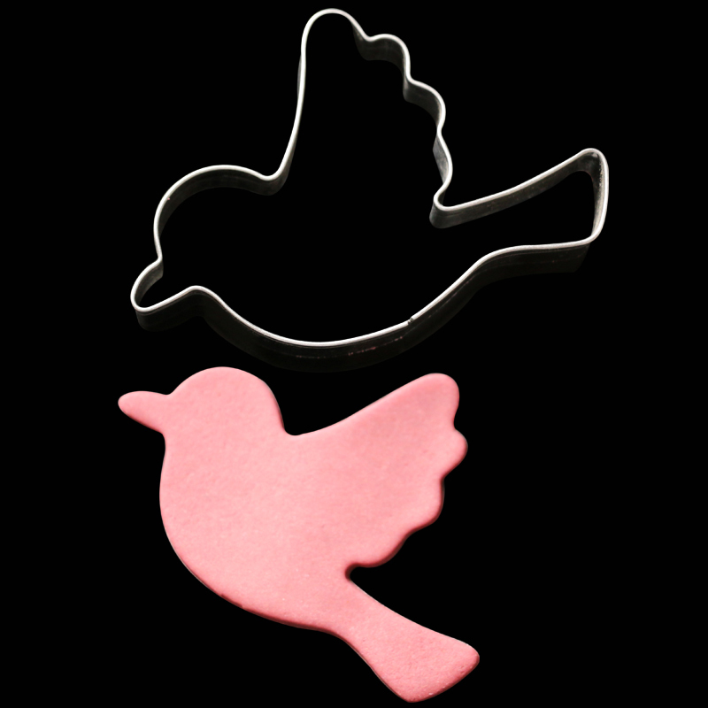 Mac 7.3*4.5*1 cm Forme D'oiseau Gâteau Cookie Biscuit Cuisson Moules Fondant Chocolat Cutter décoration Moule