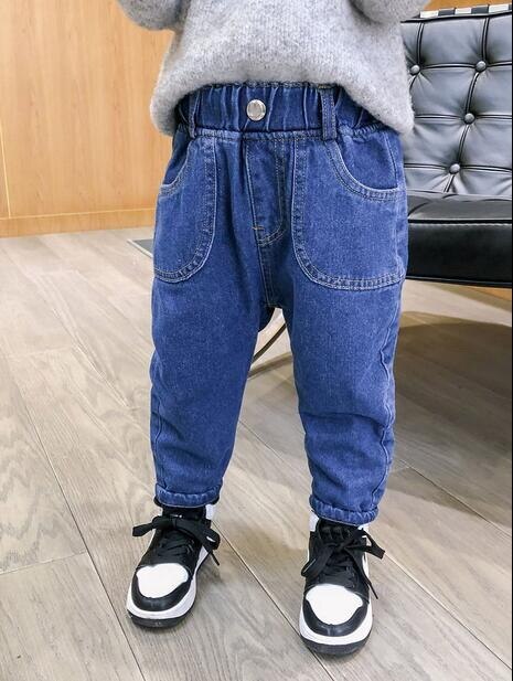 Winter Jongens Jeans Broek 2 6Yrs Kids Dikker Voeg Grandado winter-jongens-jeans-broek-2-6yrs-kids-dikker-voeg-grandado