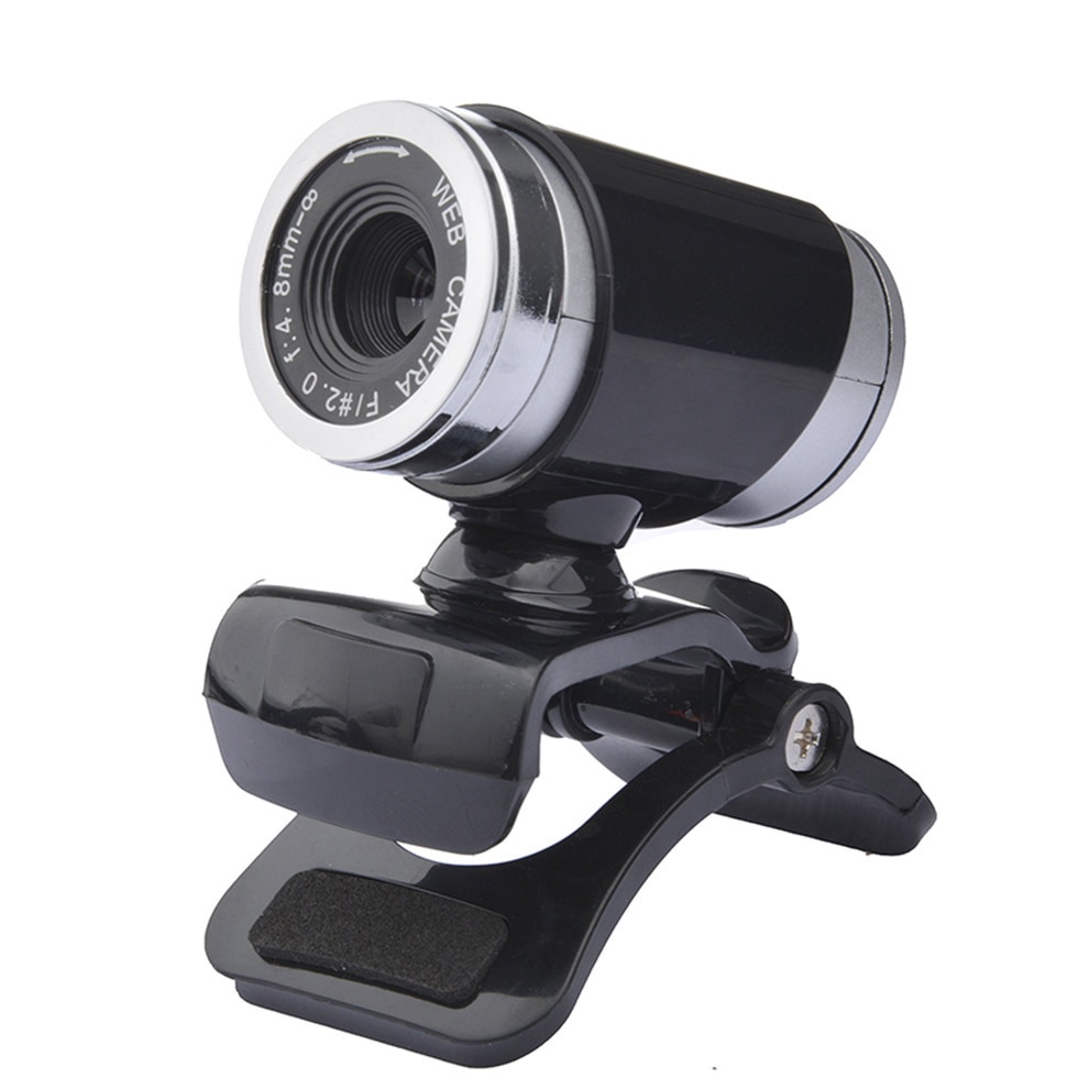 SeenDa USB Webcamera 360 Degrees Digital Video Webcam with Microphone for Laptop Desktop Computer Accessory