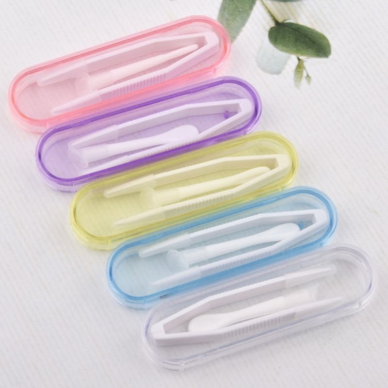 Pince à épiler professionnelle pour lentilles de contact, anciers d'aspiration, pinces spéciales, outil de retrait d'insertion, accessoires pour lunettes, multicolore, , 2022