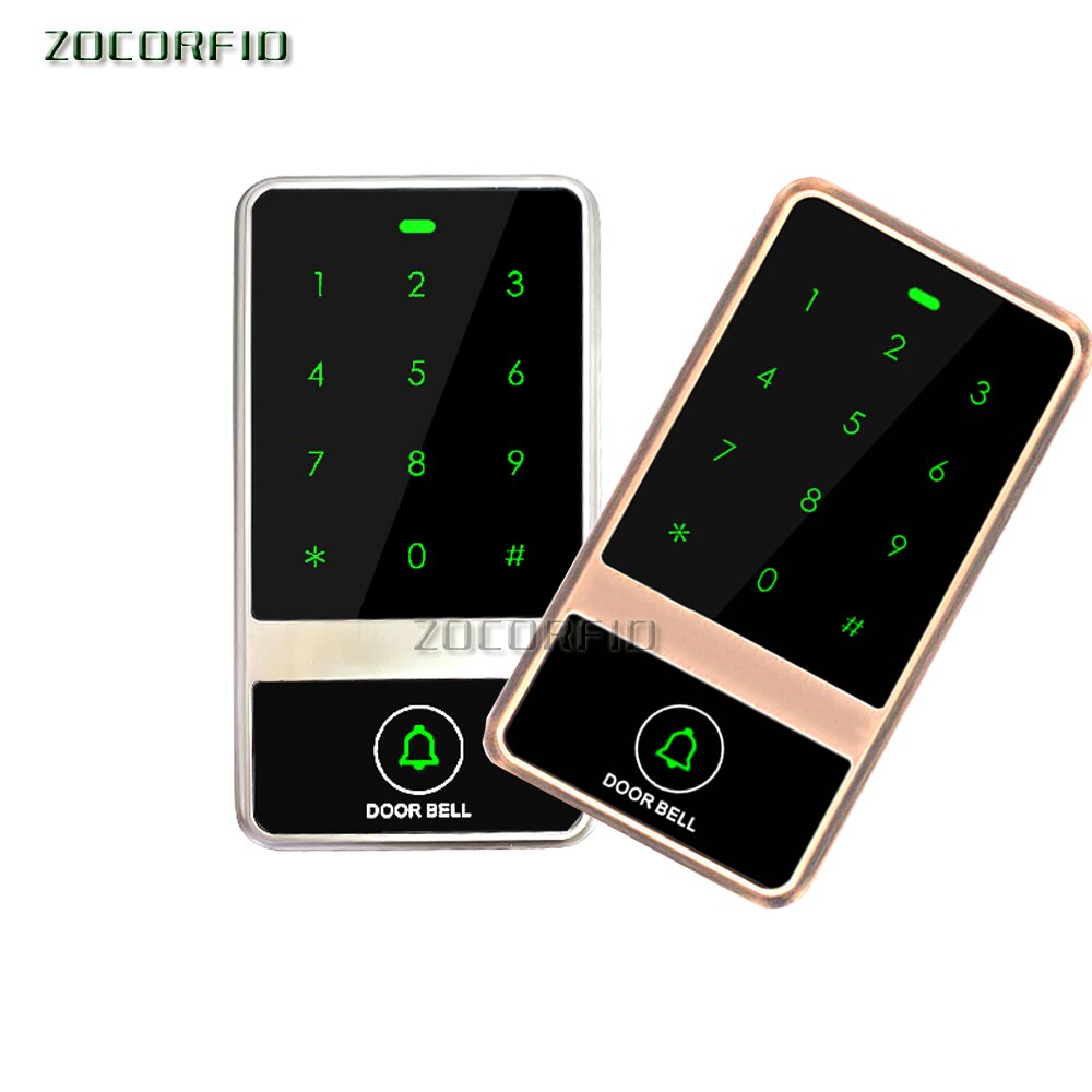 metal shell 10 crystal tag+RFID Proximity Card Access Control System RFID/EM Card Access Controller