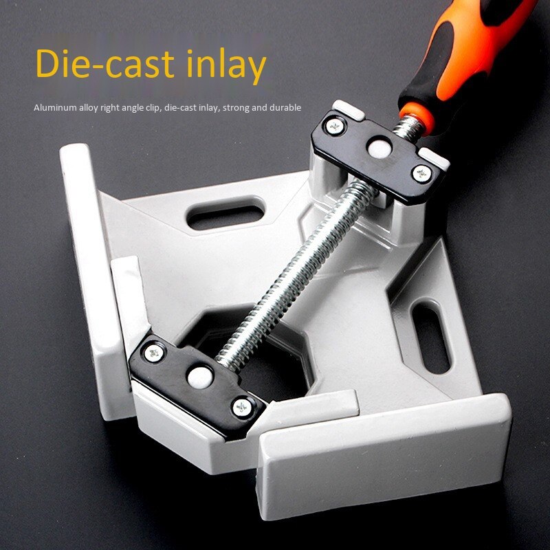 90 Degree Right Angle Clamp Adjustable Swing Corner Clamp,Clip Holding Corners for Welding,Drilling,Picture Framing