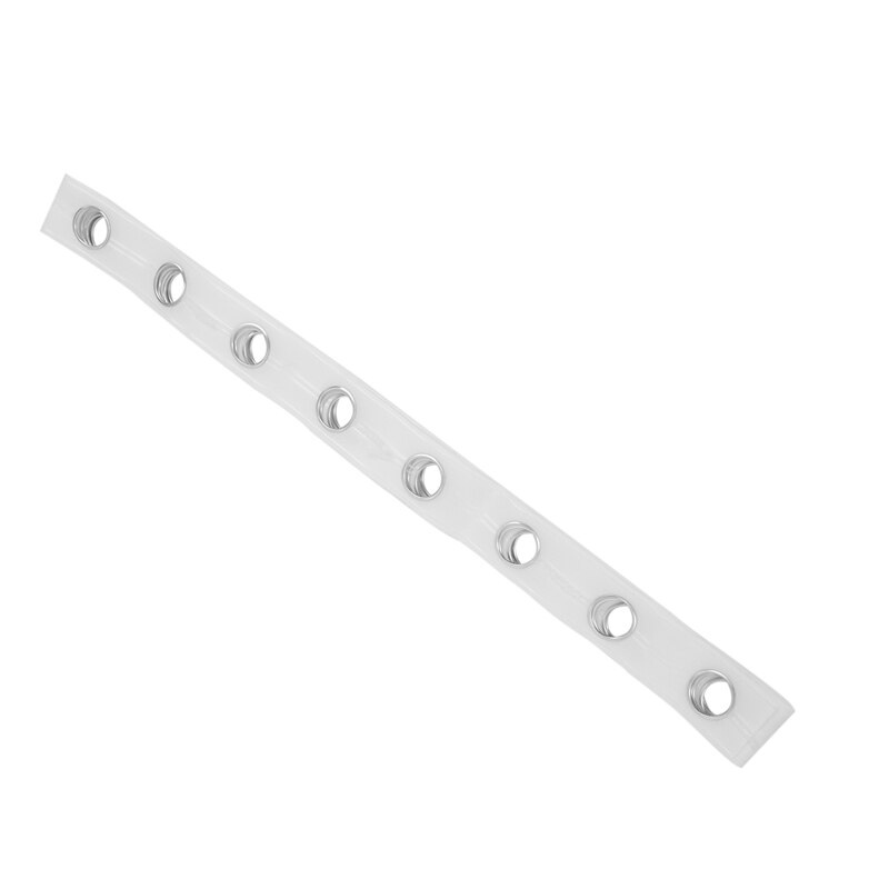 4X 5M Oogje Gordijn Tape 40 Ringen Accessoires Naaien Zilveren Gordijnen Jaloezieën