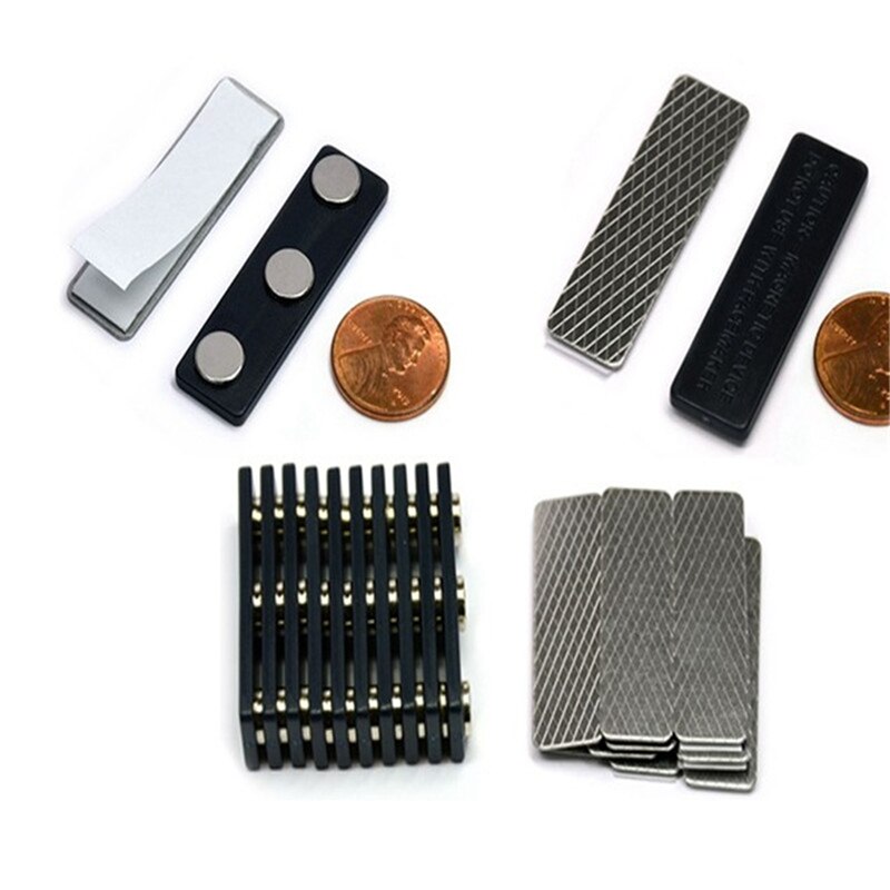 30pcs Strong Magnetic Name ID Tag Holder Badge Fastener Holder name badge magnet