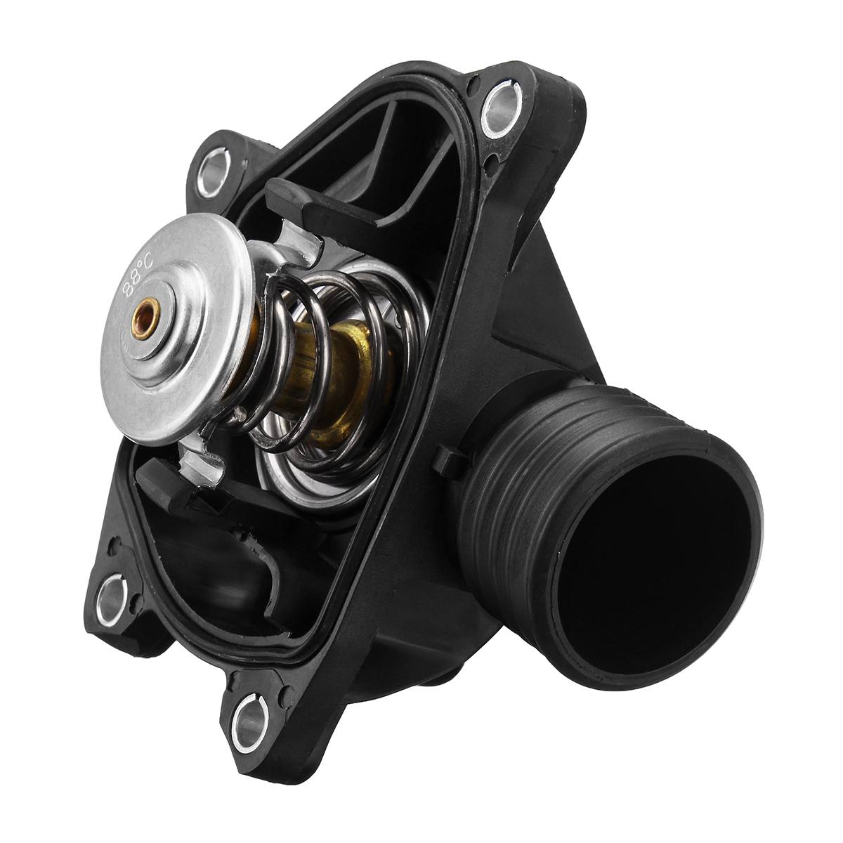 Termostato refrigerante para motor de coche con carcasa para 1 Land Rover Freelander TD4 2000-2006 # PEL100570L PEL000090 PEL100570 PEM100570