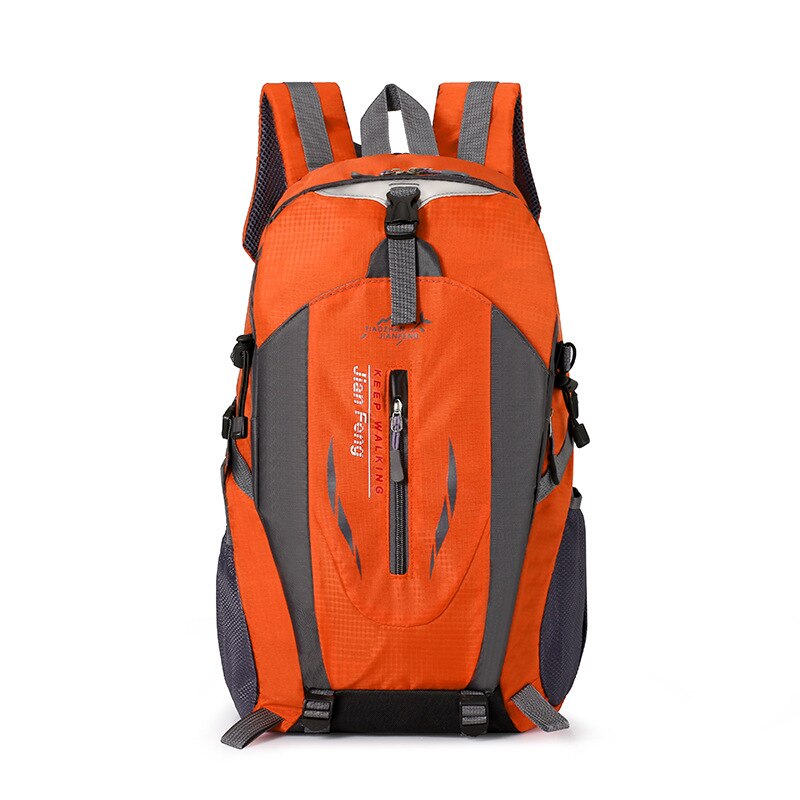 100L Large Capacity Outdoor Sports Backpack Men and Women Travel Bag Hiking Camping Climbing Fishing Bags waterproof Backpacks: Yellow-40L