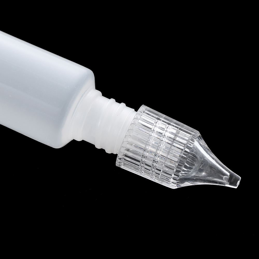 1Pcs 15ML 30ML Glue Applicator Plastic Reuse Needle Squeeze Bottle for Paper Quilling DIY Scrapbooking Paper Craft Tool