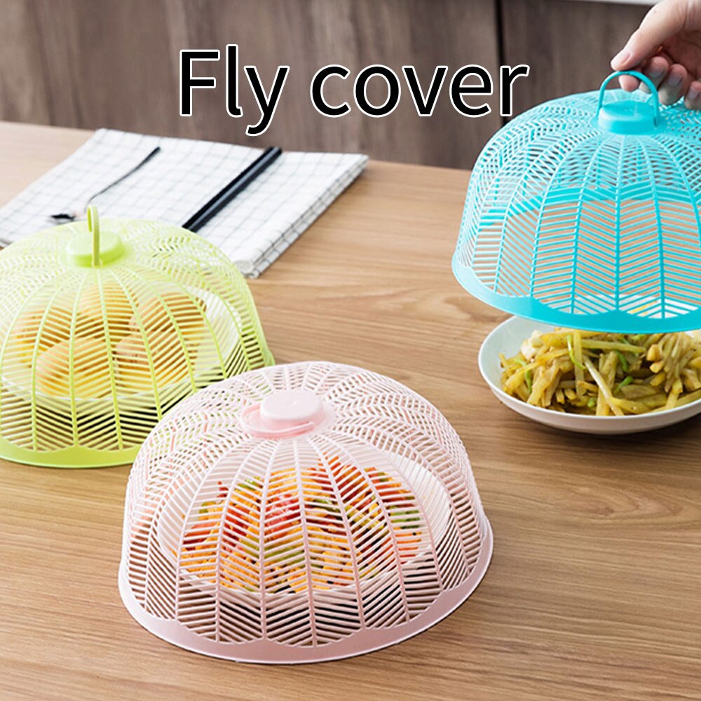 26cm food cover kitchen set dishes easy to clean heat insulation table cover leftover food dust cover protective cover