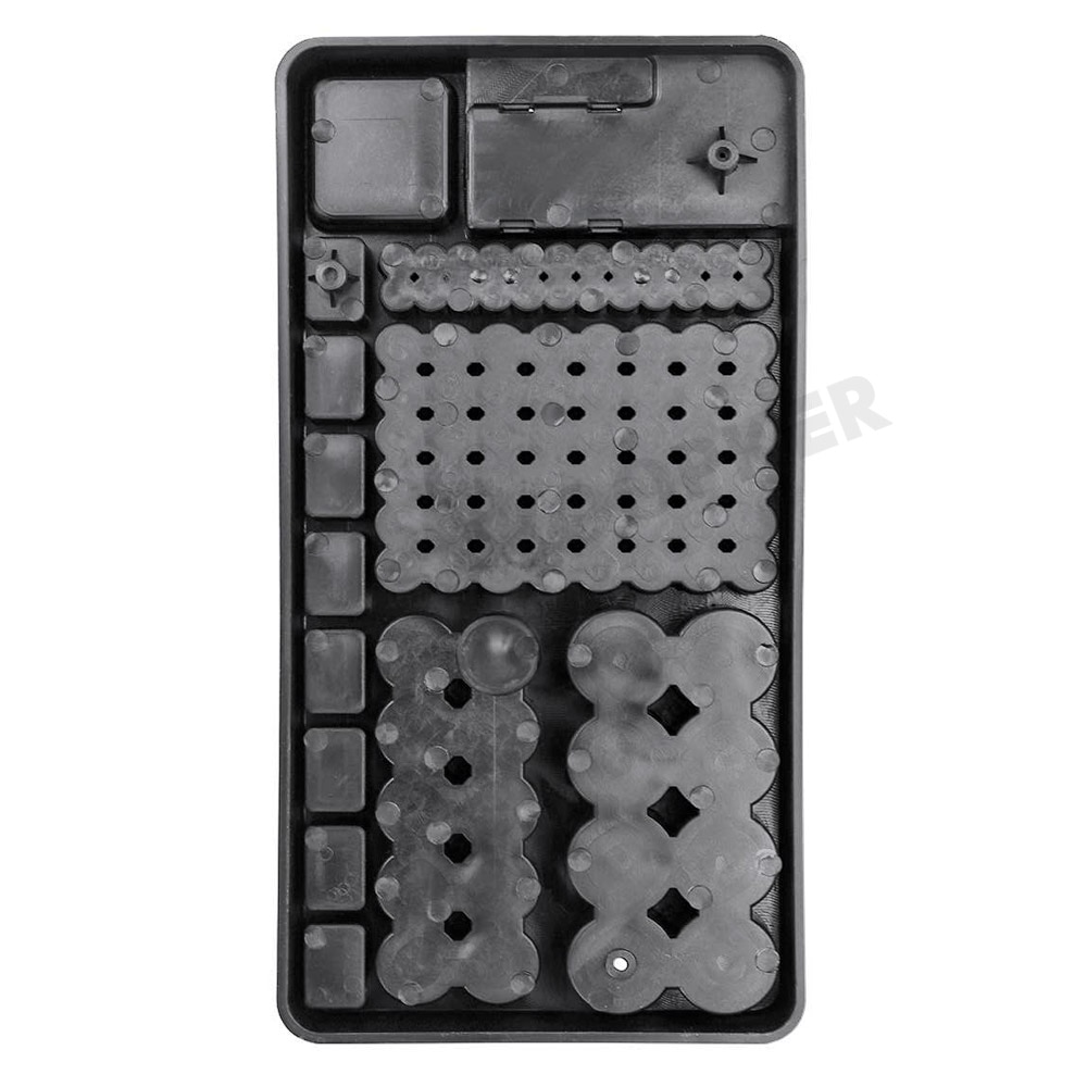 Batterij Opbergdoos Organizer Houder Met Tester-Batterij Case Inclusief Batterijen Checker Voor Aaa Aa Cd 9V
