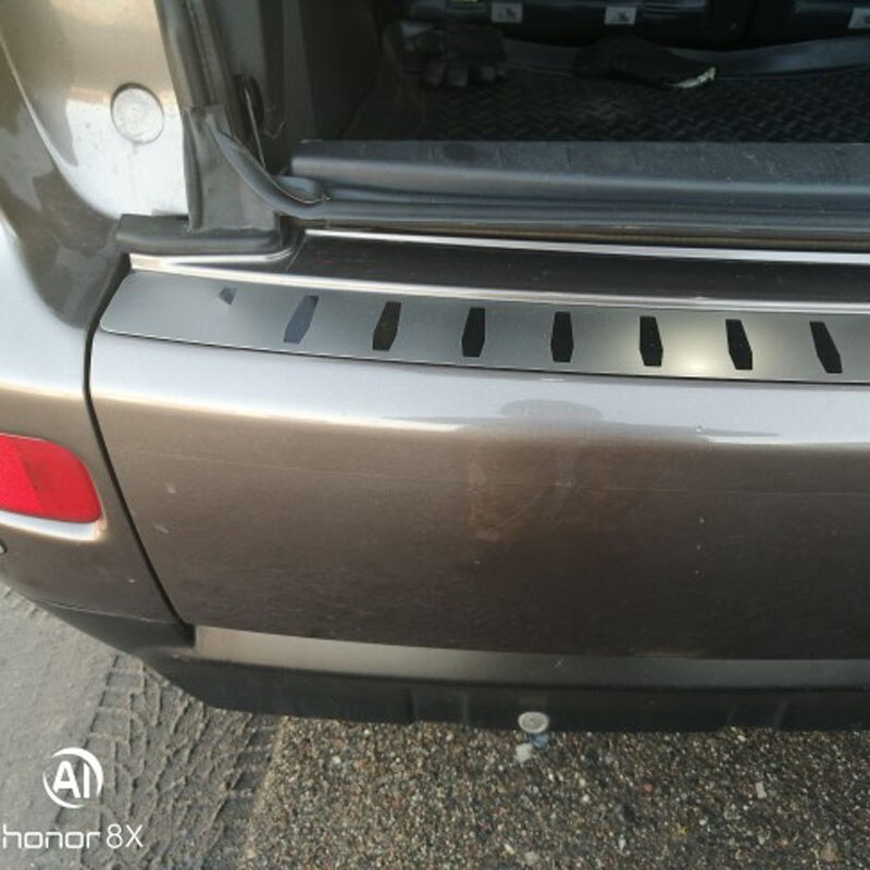 Para Citroen c-crosser crossover ccrosser 2007, accesorios, protectores traseros, placa de desgaste del parachoques trasero