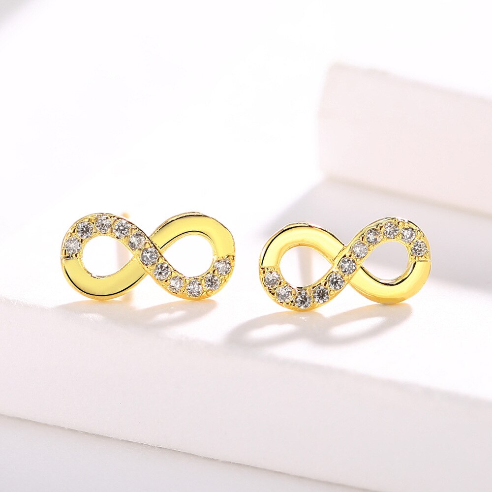 Oneindige Reeksen 925 Sterling Silver Infinity Liefde Oneindige Symb... – Grandado