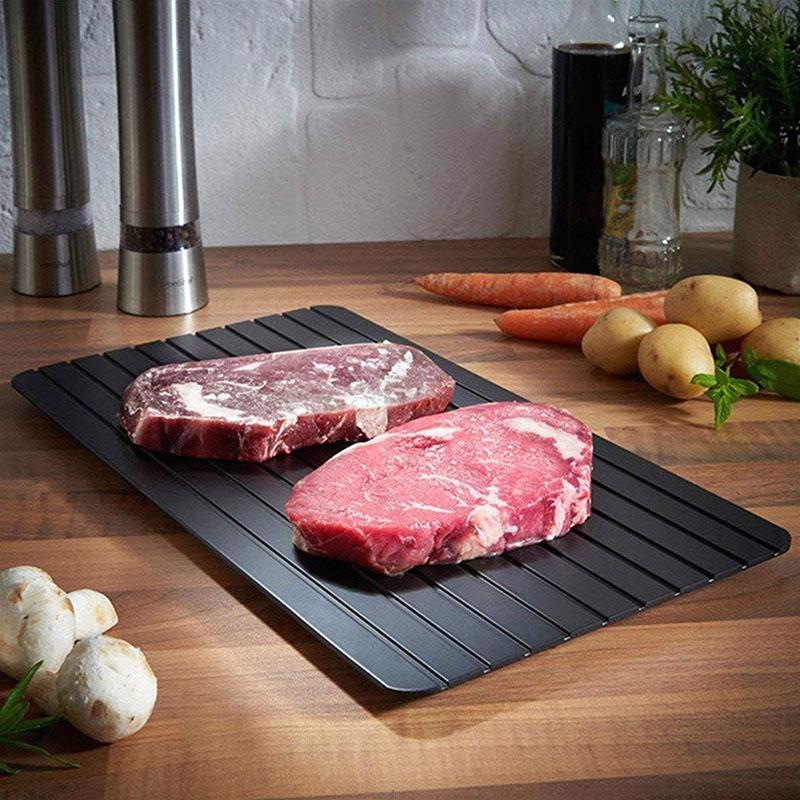 Piastra di scongelamento rapido, scongelamento rapido di polpa e utensili da cucina