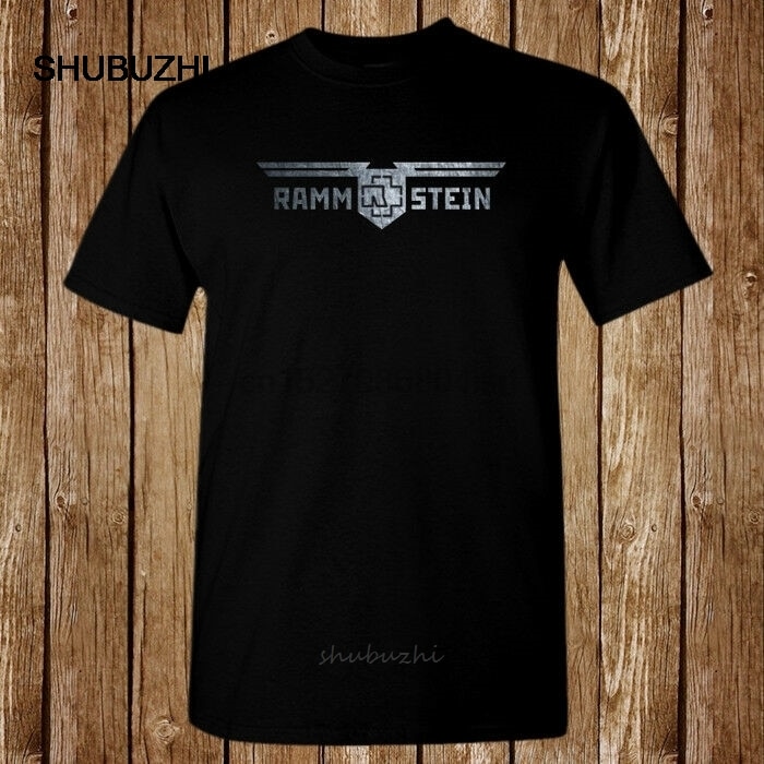 Ramstein Duitsland Metal Band T-shirt Maat S-5XL Katoenen T-shirt Mannen Zomer Mode T-shirt Euro Size