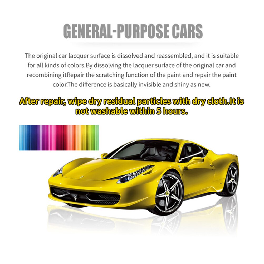Fix Clear Car Scratch Polish Cloth Car Light Paint Scratches Repair Cloth Free Brand Best Selling