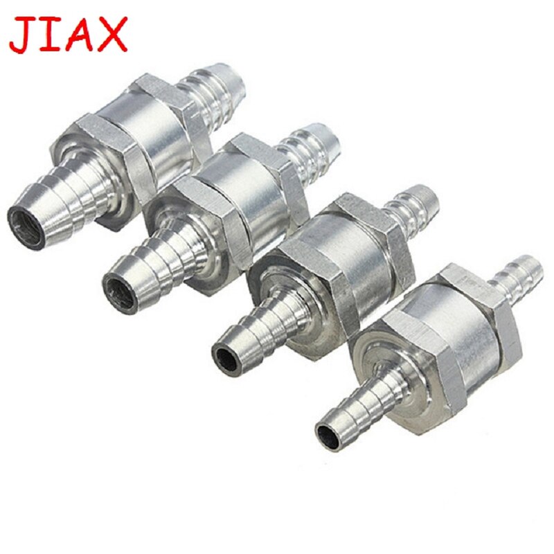 Aluminium Fuel Non Return Check Valve One Way Petrol Diesel 12MM