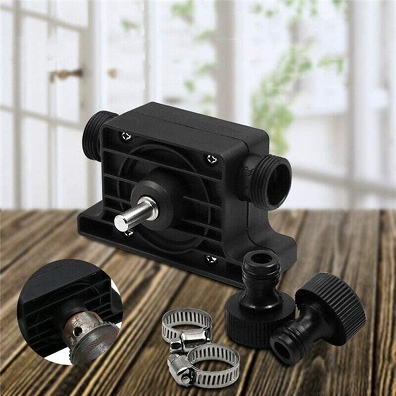 Tragbare Hand Bohrmaschine Stock Pumpe, Selbstansaugende Transfer Pumpen Bausatz Für Aquarium Teich Kleine Haushalts Wasser Pumpe