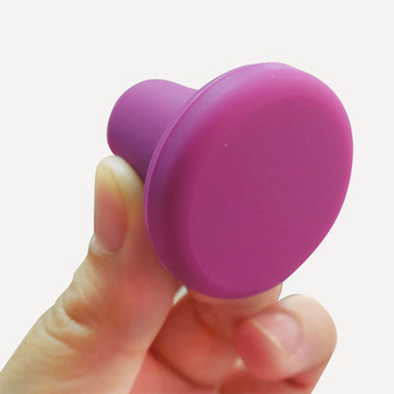 Tapón de silicona para botella, tapón para vino, herramientas de preservación para Bar familiar, seguro y saludable, 6 colores, 1 Uds.