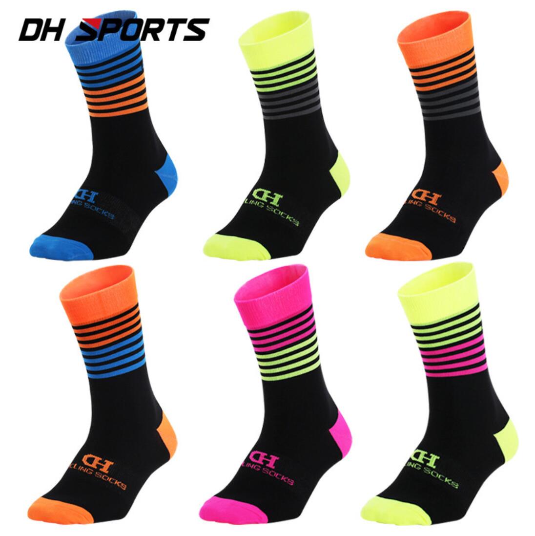 DH SPORTS DH-07 Cycling socks High cool tall mountain bike socks Outdoor Sport Compression socks