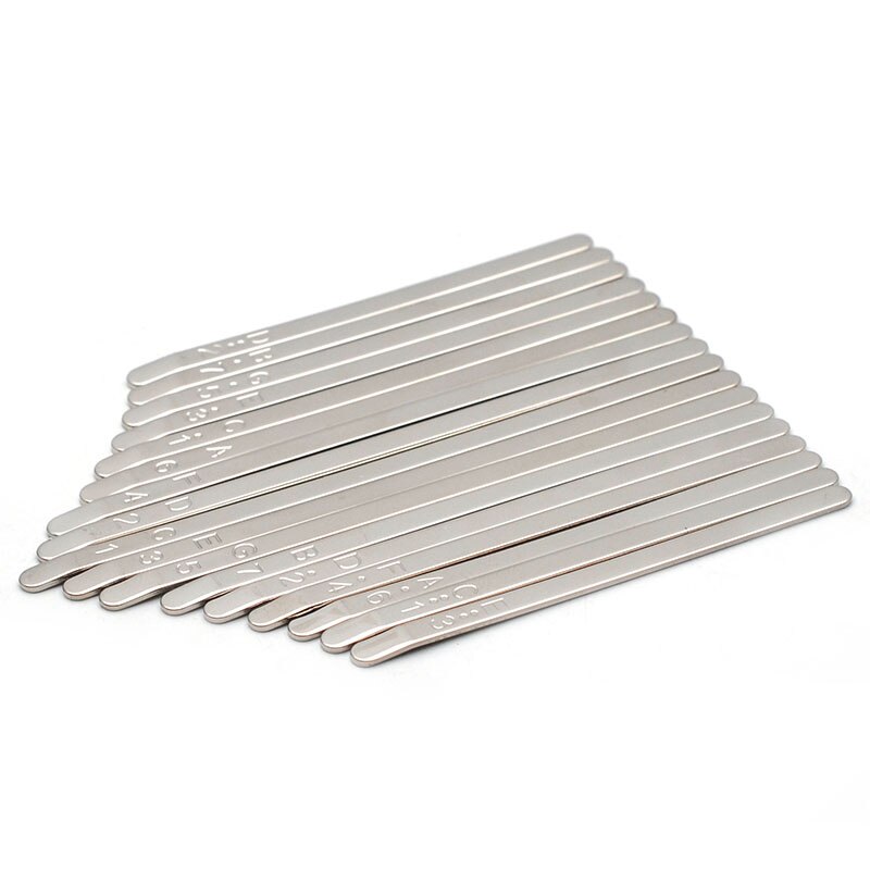 Kalimba 17 Key DIY Thumb Piano keys Lettering Replacement Parts (17 keys)