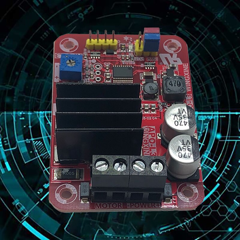 Moteur à balais cc 3 fonctions + contrôleur PWM ESC + contrôleur de vitesse APO-L3 W 7V-24V, contrôleur de vitesse de moteur haute puissance 240