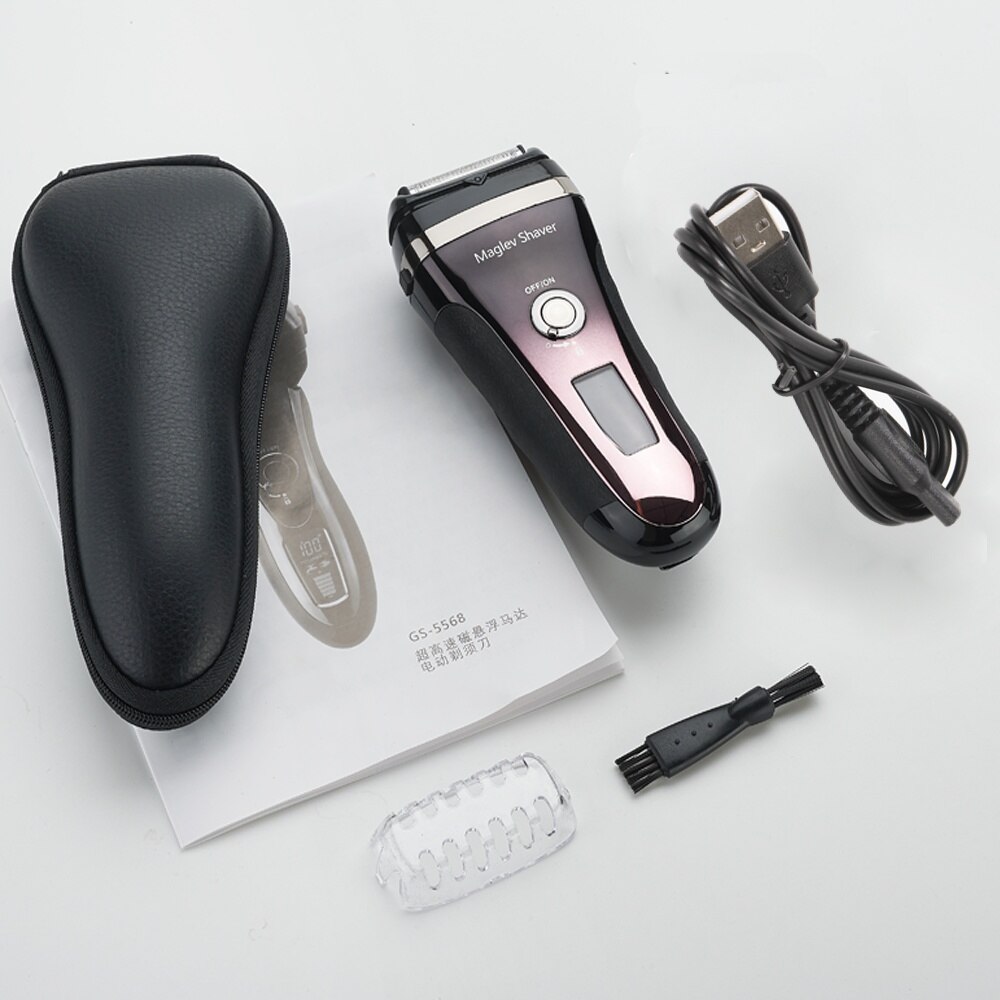 ZOZEN Reciprocating electric shaver for men Machine for shaving Beard trimmer Straight razor Body wash Universal voltage: 3598-a