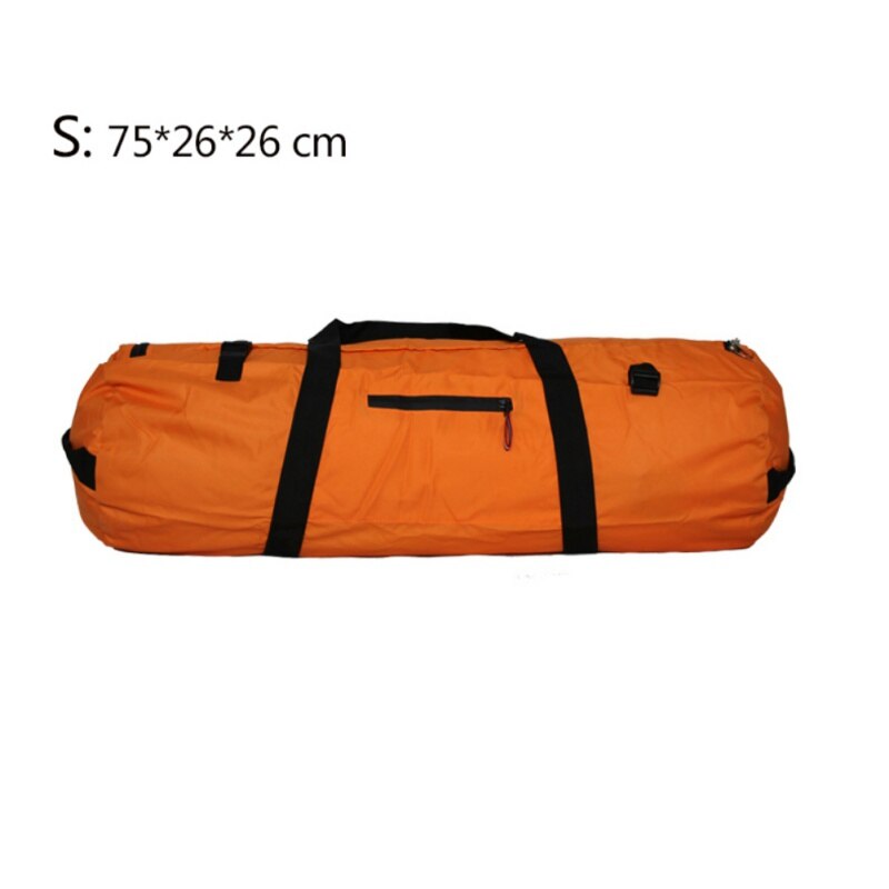 Udendørs multifunktion sammenfoldelig telttaske vandtæt bagagehåndtaske soveposeopbevaringspose til vandreture camping rejseholdere: Os
