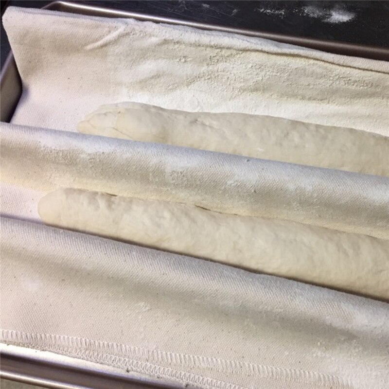 Fermented Cloth Proofing Dough Bakers Pans Proving Bread Baguette Baking Mat Pastry Kitchen Tools 45x75CM