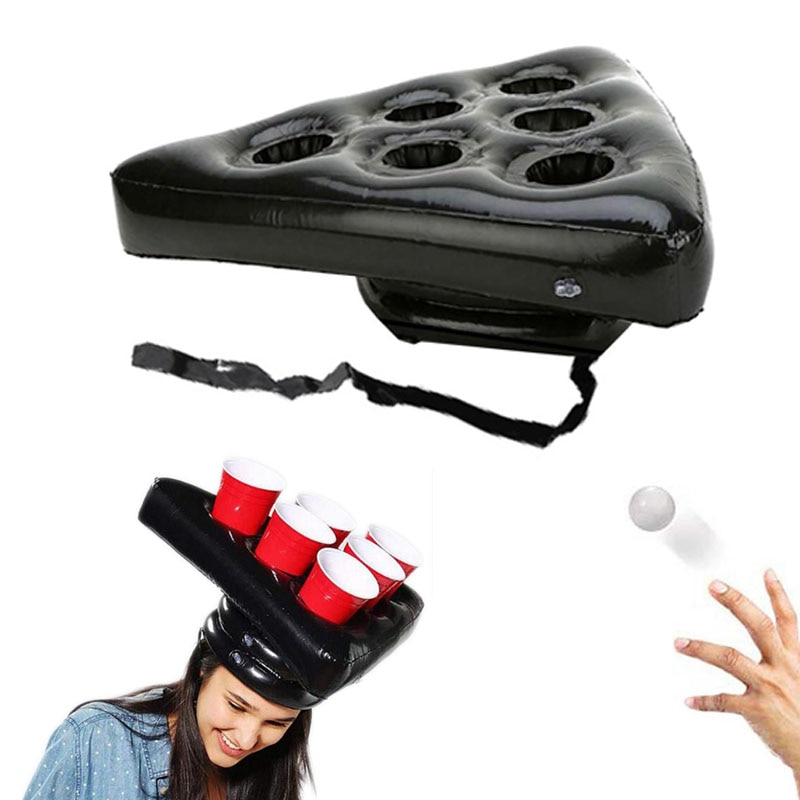 Chapeau de Pong flottant, bière gonflable pour enfants, jouet de piscine, jouet de plage, fournitures de fêtes, bière géante