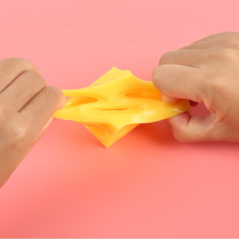 Ost och möss leksaker för att lindra stressavlastning rolig lättja dölja och söka mjukt gummi elastiskt byta dra pressa baby barn leksaker