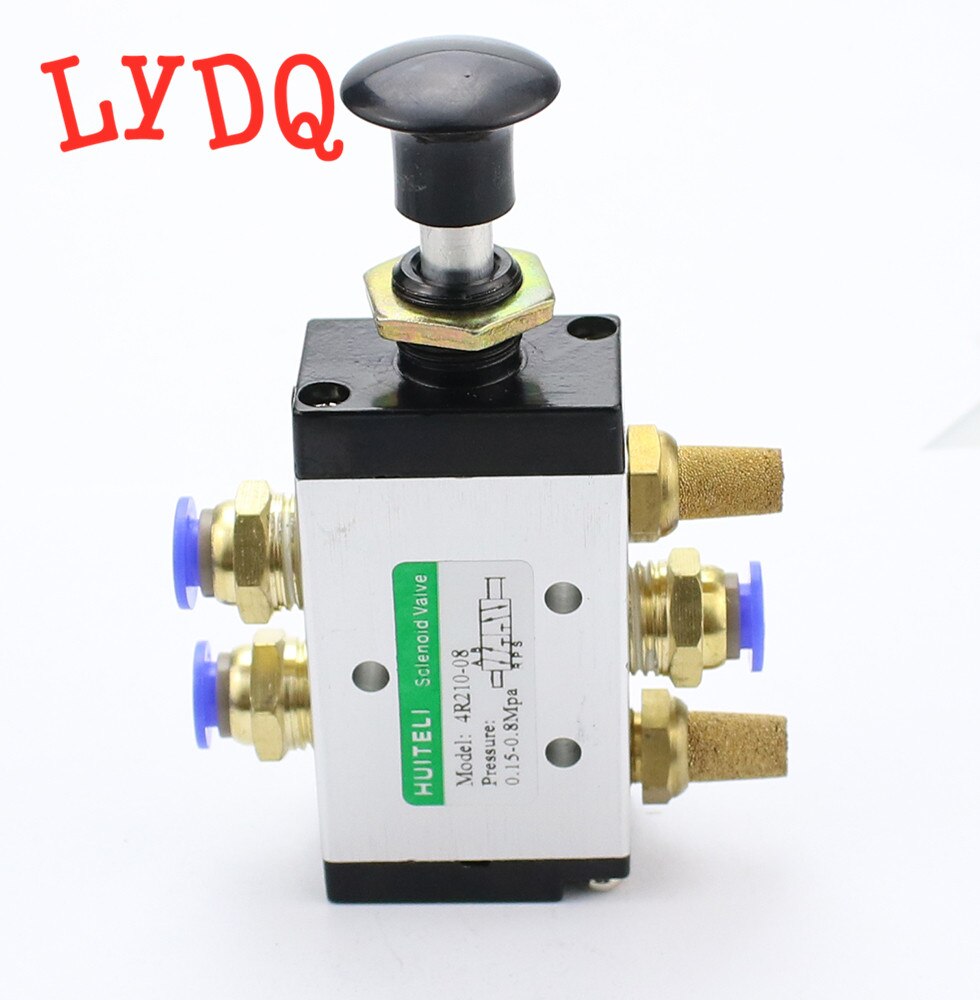 4R210-08 Manual valve 2 Way 5 Position Push and pull Pneumatic switch of directional valve