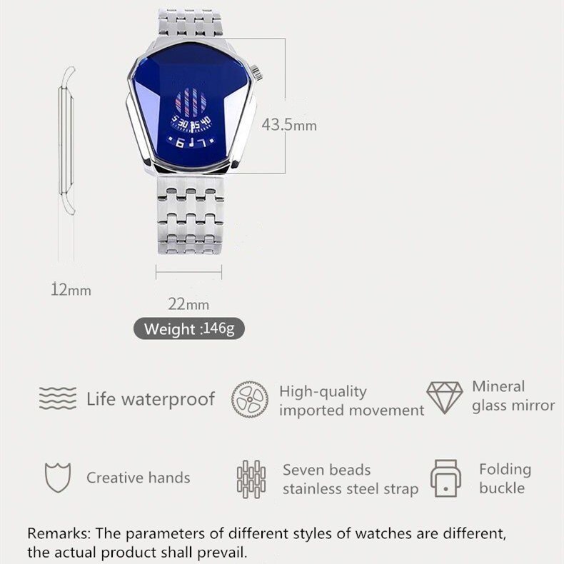 Sports Car Dial Mens Watches Quartz Watch Men Personality Sport Watch Clock Relogio Masculino
